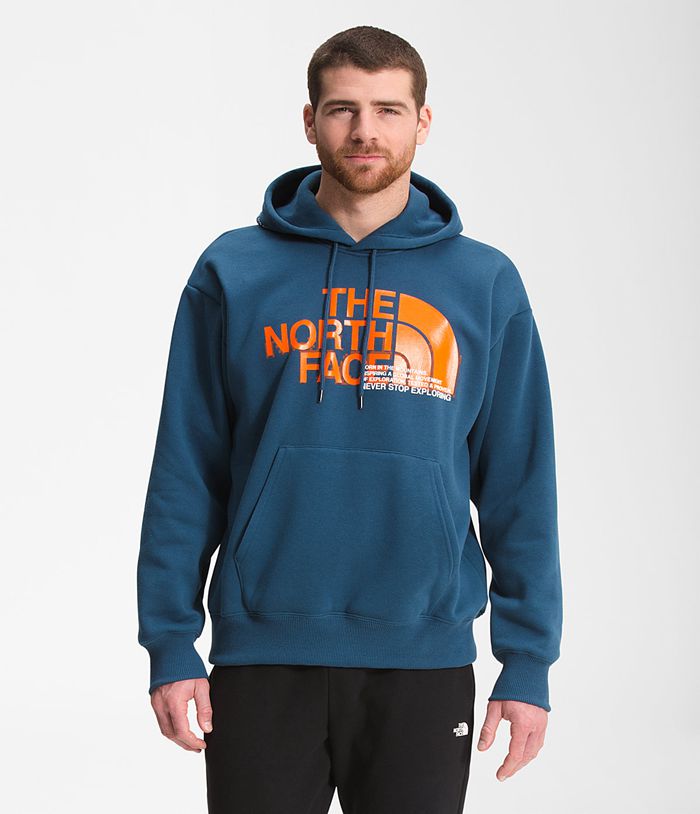 The North Face Mens Hoodie Coordinates Pullover 145ZRMXNT - Blue